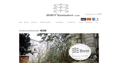 Desktop Screenshot of horus-hamburg.de